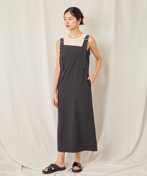 セール】ASYMMETRIC BELT DRESS（ワンピース）｜CIEL'AIR