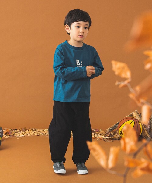 B:MING by BEAMS（ビーミングバイビームス）の「B:MING by BEAMS / らくらく タックチノパンツ（100～150cm）（チノパンツ・キッズ・ベージュ/ブラック/ブルー系その他2・100/110/120/130/140/150）」の8枚目の写真