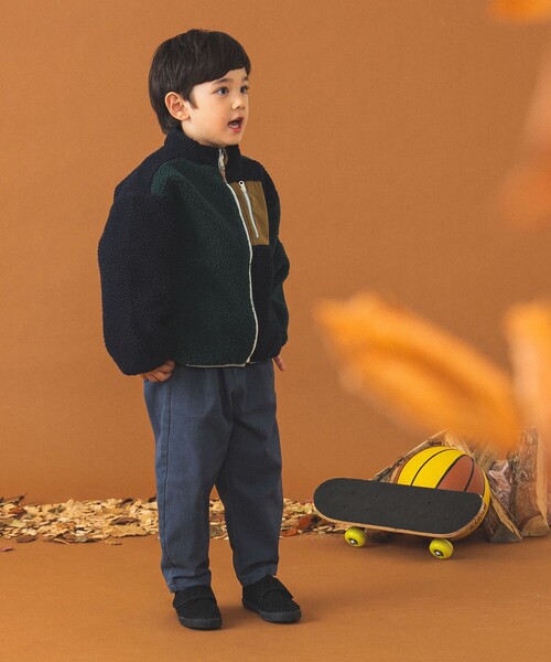 B:MING by BEAMS（ビーミングバイビームス）の「B:MING by BEAMS / らくらく タックチノパンツ（100～150cm）（チノパンツ・キッズ・ベージュ/ブラック/ブルー系その他2・100/110/120/130/140/150）」の12枚目の写真