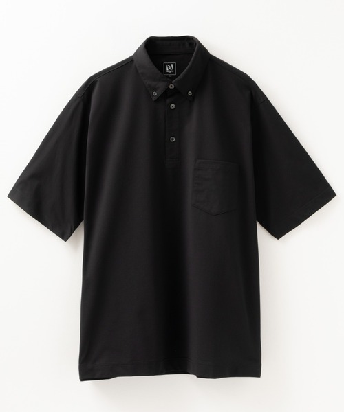 NAVY(ネイビー)の「NAVYFIT抗菌防臭DRYメッシュポロシャツ(ポロシャツ・メンズ・ブラック/ネイビー・XL/L/M/S)」の2枚目の写真
