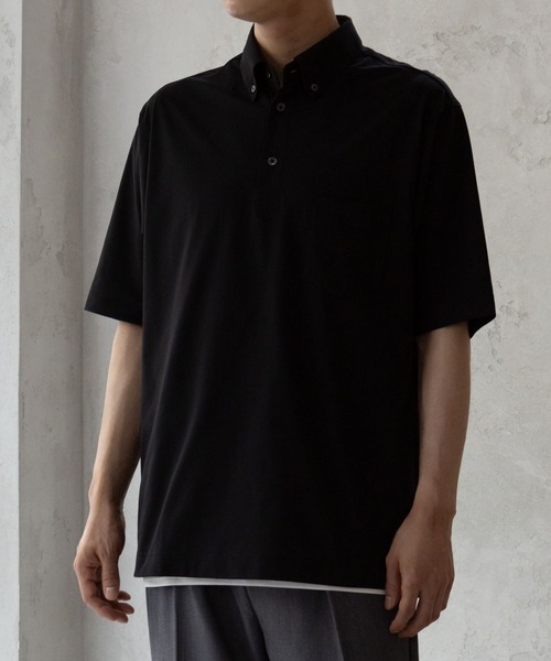 NAVY(ネイビー)の「NAVYFIT抗菌防臭DRYメッシュポロシャツ(ポロシャツ・メンズ・ブラック/ネイビー・XL/L/M/S)」の5枚目の写真