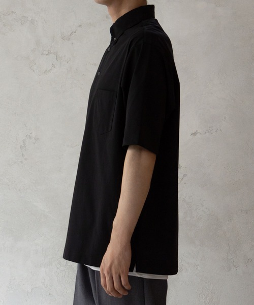 NAVY(ネイビー)の「NAVYFIT抗菌防臭DRYメッシュポロシャツ(ポロシャツ・メンズ・ブラック/ネイビー・XL/L/M/S)」の7枚目の写真