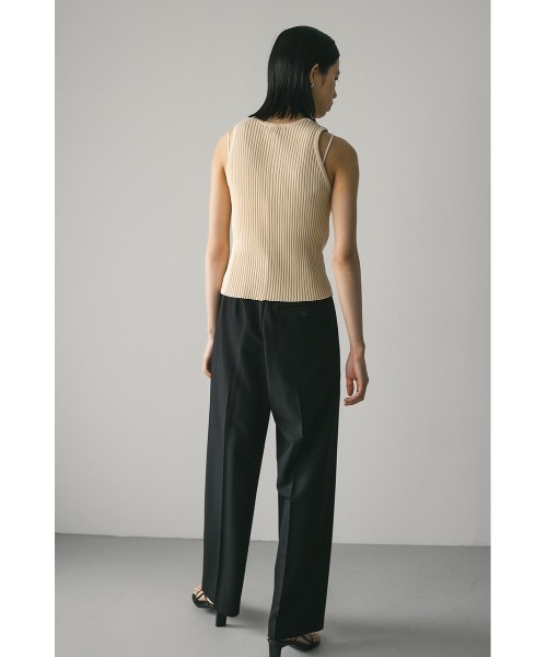STYLEMIXER(スタイルミキサー)の「【WEB限定】ベーシックツータックパンツ ロング(スラックス・レディース・ブラウン/ベージュ/ブラック・SMALL/MEDIUM)」の10枚目の写真