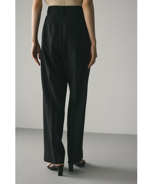 STYLEMIXER(スタイルミキサー)の「【WEB限定】ベーシックツータックパンツ ロング(スラックス・レディース・ブラウン/ベージュ/ブラック・SMALL/MEDIUM)」の13枚目の写真