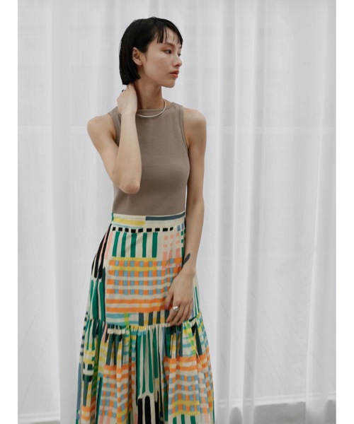 Katrin TOKYO(カトリーントーキョー)の「cup-in american sleeve onepiece(ワンピース・レディース・ブルー/ベージュ/アイボリー/ブラック・FREE/XS)」の3枚目の写真