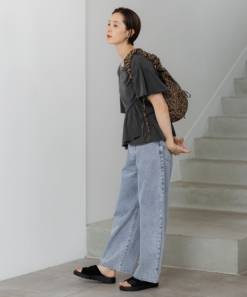 LEPSIM(レプシィム)の「ドロストミドルショルダー 119760(ショルダーバッグ・レディース・ブラック/レオパード/シルバー/アイボリー・ONE SIZE)」の17枚目の写真