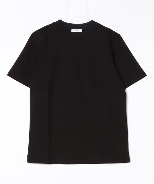 ATON（エイトン）の「ATON (エイトン) 12/- AIR SPINNING | STANDARD T-SHIRT（Tシャツ/カットソー・レディース・ホワイト/ブラック・2/1）」の5枚目の写真
