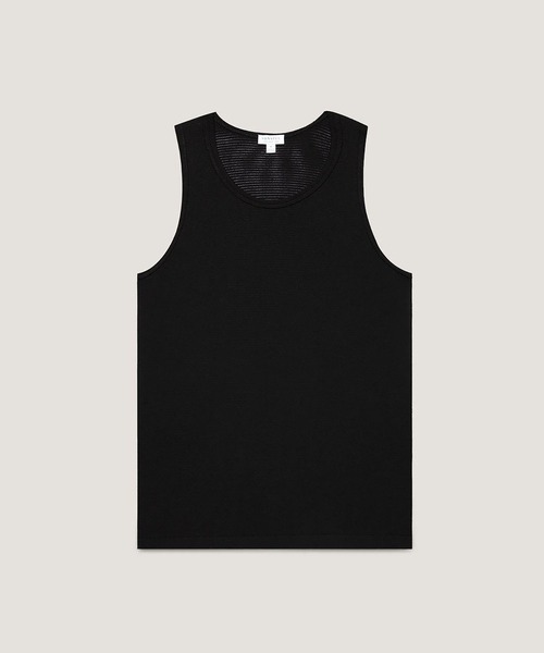 SUNSPEL（サンスペル）の「SUNSPEL / サンスペル：VEST MESH：MVES4202[MUS]（タンクトップ・メンズ・ホワイト/ブラック・S/M/XL/L）」の2枚目の写真