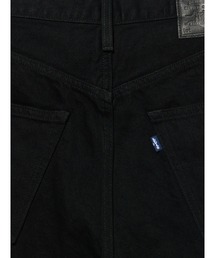 【全サイズ完売品 希少】 リーバイス ワイドプリーツ CROP GRANITE ワイドプリーツ CROP ブラック GRANITE MADE OF JAPAN
