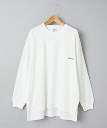 ポケット刺繍ロングスリーブTシャツ