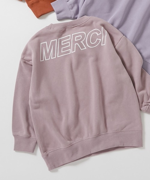 devirock（デビロック）の「デビラボ BOXシルエット プリント トレーナー（スウェット・キッズ・ブラック系その他/オレンジ系その他/パープル系その他3/ベージュ系その他/ベージュ系その他2/パープル系その他/パープル系その他2/ブルー系その他/グリーン系その他/グレー系その他2/グレー系その他/ブルー系その他2/ブラック系その他2/グレー系その他3・90cm/100cm/110cm/120cm/130cm/140cm/150cm/160cm）」の13枚目の写真