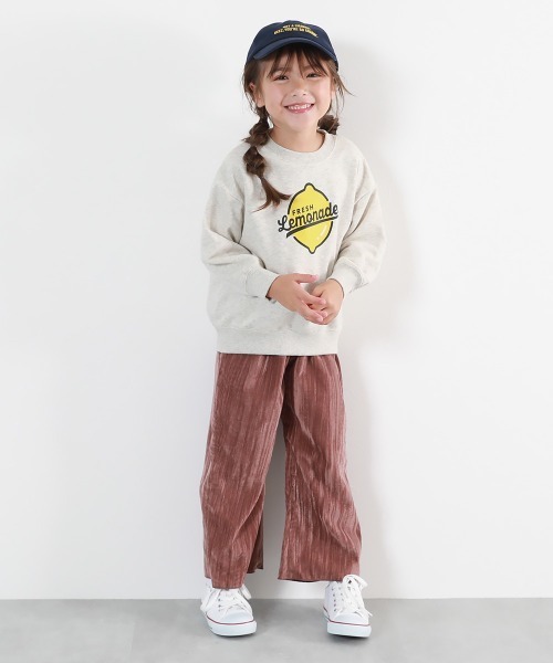 devirock（デビロック）の「デビラボ BOXシルエット プリント トレーナー（スウェット・キッズ・ブラック系その他/オレンジ系その他/パープル系その他3/ベージュ系その他/ベージュ系その他2/パープル系その他/パープル系その他2/ブルー系その他/グリーン系その他/グレー系その他2/グレー系その他/ブルー系その他2/ブラック系その他2/グレー系その他3・90cm/100cm/110cm/120cm/130cm/140cm/150cm/160cm）」の15枚目の写真