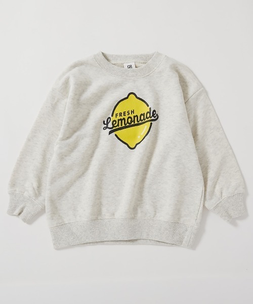 devirock（デビロック）の「デビラボ BOXシルエット プリント トレーナー（スウェット・キッズ・ブラック系その他/オレンジ系その他/パープル系その他3/ベージュ系その他/ベージュ系その他2/パープル系その他/パープル系その他2/ブルー系その他/グリーン系その他/グレー系その他2/グレー系その他/ブルー系その他2/ブラック系その他2/グレー系その他3・90cm/100cm/110cm/120cm/130cm/140cm/150cm/160cm）」の22枚目の写真