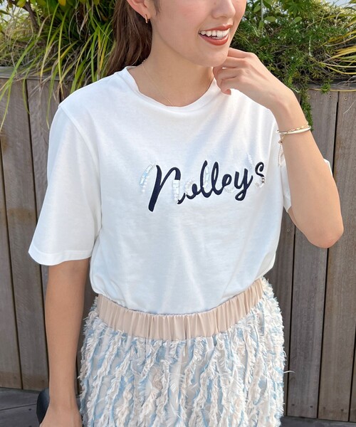 セール】ノーリーズ刺繍Tシャツ（Tシャツ/カットソー