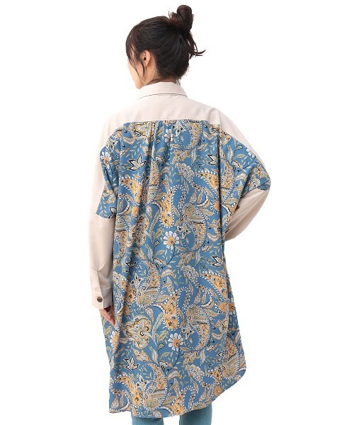 チチカカ（チチカカ）の「ドッキングシャツワンピース（シャツワンピース・レディース・カーキ/ベージュ・FREE）」の20枚目の写真