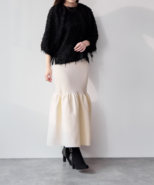 HIMIKO（ヒミコ）の「【Made in Japan】サイドバックルヒールブーツ/641406（ブーツ・レディース・ブラック系その他/ブラック/アイボリー・23.5cm/24.0cm/23.0cm/22.0cm/22.5cm/24.5cm/25.0cm）」の12枚目の写真