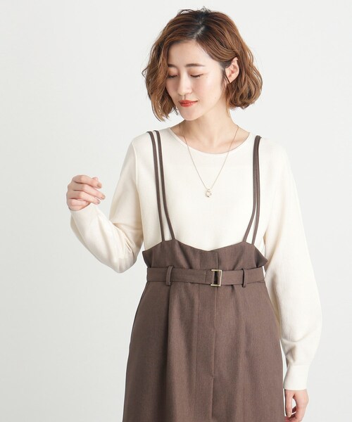 ROA Grove グローブ セール】毛玉軽減ボートネックプルオーバー（ニット/セーター）｜grove