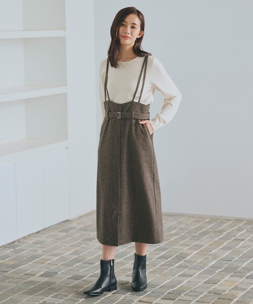 grove（グローブ）の「◆毛玉軽減ボートネックプルオーバー（ニット/セーター・レディース・ダークグレー/オフホワイト/ホワイト系5/ブラック/ライトブルー/ボルドー・02/03/01/04/05）」の10枚目の写真