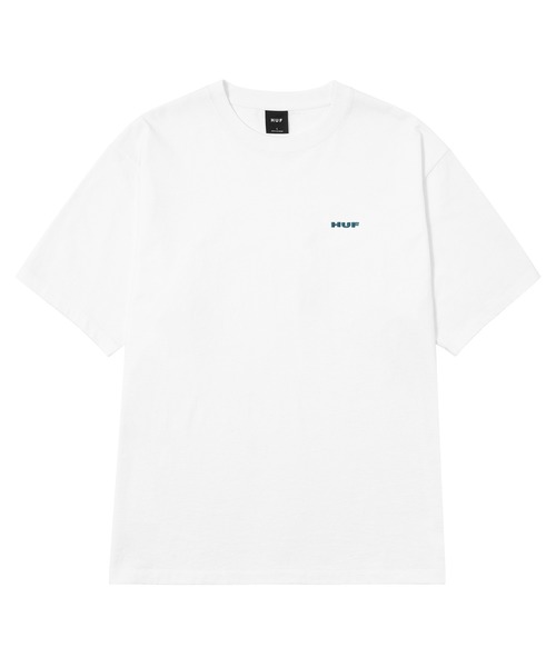 HUF(ハフ)の「MANHOLE TEE / HUF ハフ プリント Tシャツ 半袖(Tシャツ/カットソー・メンズ・ホワイト/ブラック・SMALL/MEDIUM/LARGE/X-LARGE/XX-LARGE)」の7枚目の写真