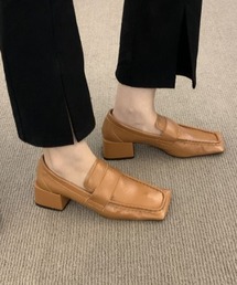 AMELY | スクエアトゥパンプス(パンプス)
