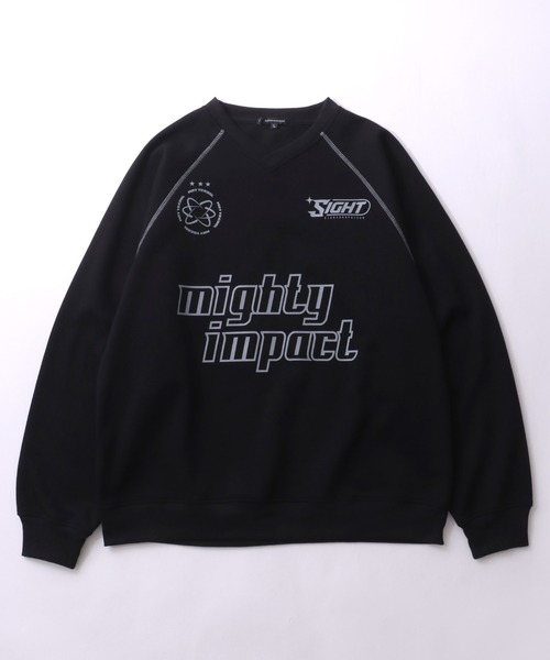 セール】ゲームシャツ風サッカーユニフォームデザイン裏起毛スウェット