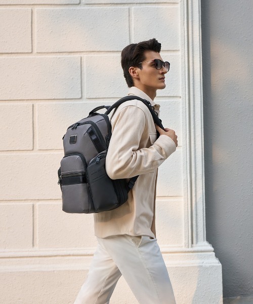 TUMI(トゥミ)の「ALPHA BRAVO 「ナヴィゲーション」バックパック(A4/PC15インチまで対応)(バックパック/リュック・メンズ・チャコールグレー・FREE)」の10枚目の写真