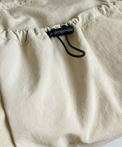 Miniministore(ミニミニストア)の「トートバッグ ドロストポケットサブバッグ(トートバッグ・レディース・ブルー/ブラック/アイボリー/モスグリーン/ピンク/ベージュ・FREE)」の12枚目の写真