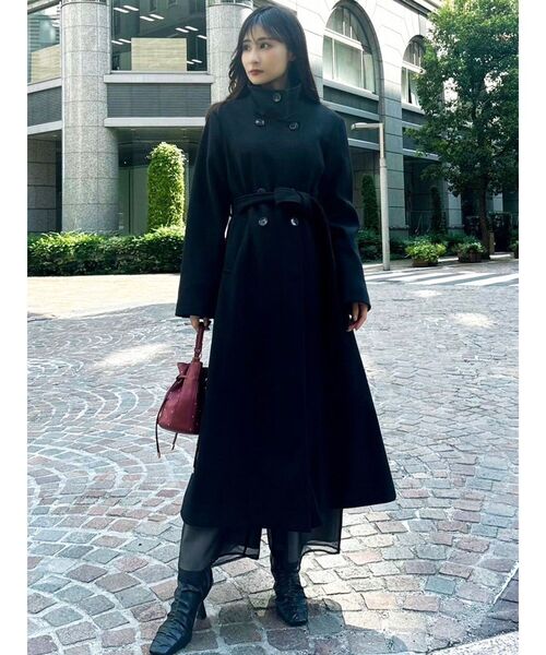 RESEXXY（リゼクシー）の「ギャザーデザインショートブーツ（ブーツ・レディース・ブラック/ベージュ・LARGE/MEDIUM/SMALL）」の11枚目の写真