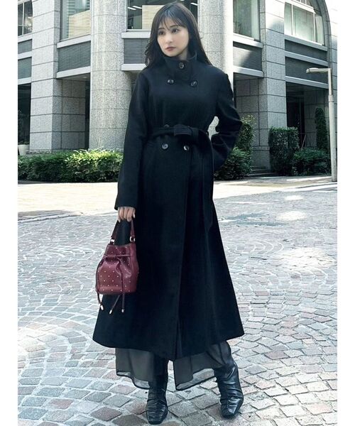 RESEXXY（リゼクシー）の「ギャザーデザインショートブーツ（ブーツ・レディース・ブラック/ベージュ・LARGE/MEDIUM/SMALL）」の12枚目の写真