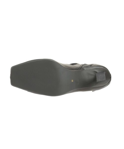 RESEXXY（リゼクシー）の「ギャザーデザインショートブーツ（ブーツ・レディース・ブラック/ベージュ・LARGE/MEDIUM/SMALL）」の6枚目の写真