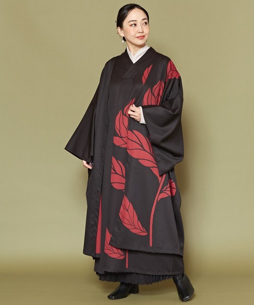 【カヤ】輪の花 長羽織（カーディガン/ボレロ）｜カヤ（カヤ）