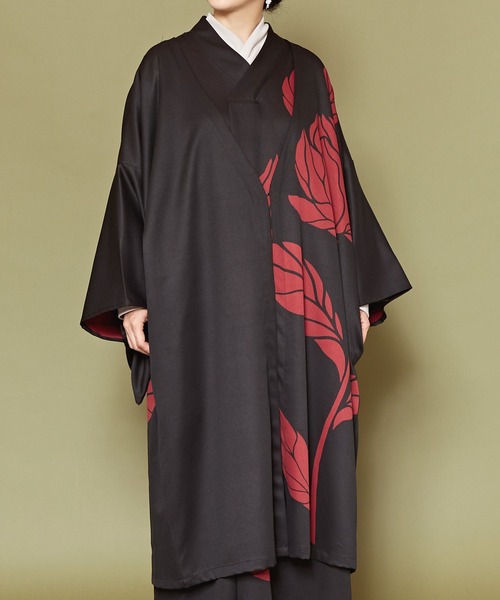【カヤ】輪の花 長羽織（カーディガン/ボレロ）｜カヤ（カヤ）