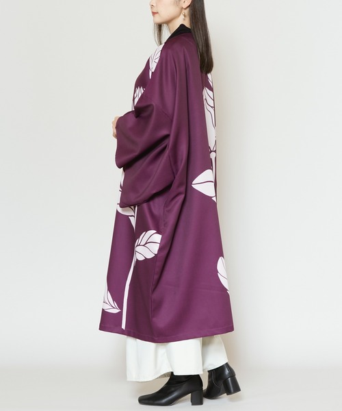 【カヤ】輪の花 長羽織（カーディガン/ボレロ）｜カヤ（カヤ）