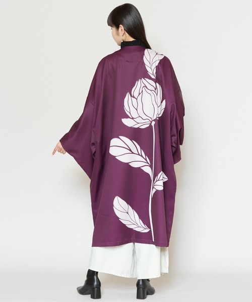 カーディガン 「カヤ」輪の花 長羽織 レディース カヤ】輪の花 長羽織（カーディガン/ボレロ）｜カヤ（カヤ）の