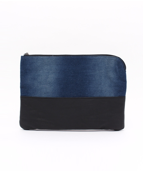 JACKROSE（ジャックローズ）の「【2WAY】コンビネーションサコッシュ＆クラッチバッグ（クラッチバッグ・メンズ・インディゴブルー/ネイビー/ホワイト/ブラック/キャメル/カモフラージュ/ブルー/サックスブルー/ブルー系その他・フリー/FREE）」の22枚目の写真