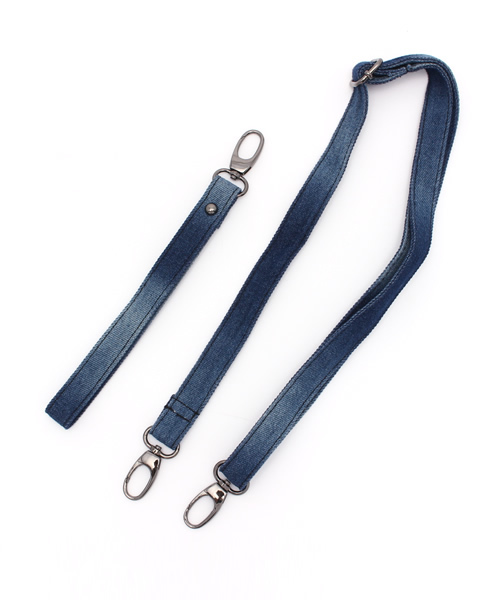 JACKROSE（ジャックローズ）の「【2WAY】コンビネーションサコッシュ＆クラッチバッグ（クラッチバッグ・メンズ・インディゴブルー/ネイビー/ホワイト/ブラック/キャメル/カモフラージュ/ブルー/サックスブルー/ブルー系その他・フリー/FREE）」の17枚目の写真