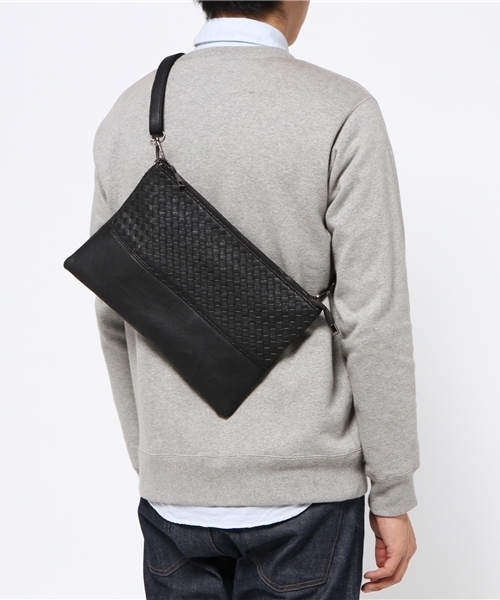 JACKROSE（ジャックローズ）の「【2WAY】コンビネーションサコッシュ＆クラッチバッグ（クラッチバッグ・メンズ・インディゴブルー/ネイビー/ホワイト/ブラック/キャメル/カモフラージュ/ブルー/サックスブルー/ブルー系その他・フリー/FREE）」の19枚目の写真