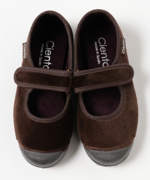 Cienta(シエンタ)の「Cienta / VELOURS VELCRO STRAPS (14~20cm)(その他シューズ・キッズ・ダークブラウン/ブラック・15 /16/17/18/19/20/14)」の11枚目の写真