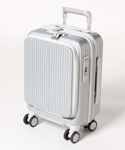 innovator(イノベーター)の「【innovator/イノベーター】 フロントオープン コインロッカーサイズ 21L 鏡面リミテッドエディション(スーツケース/キャリーバッグ・メンズ・レッド/ブルー/グレー/シルバー/グリーン/ブラック・FREE)」の6枚目の写真