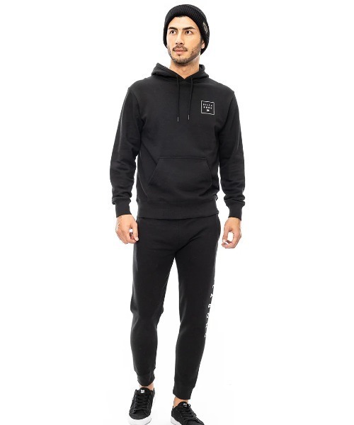 BILLABONG(ビラボン)の「BILLABONG メンズ LOGO SET UP パーカー 【2024年秋冬モデル】/ビラボンスクエアロゴバックプリントプルオーバーパーカー(パーカー・メンズ・ブラック/グレー・SMALL/MEDIUM/LARGE/X-LARGE)」の11枚目の写真