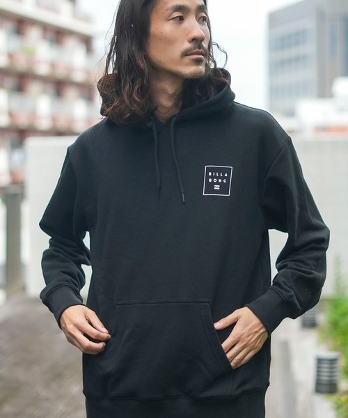 BILLABONG(ビラボン)の「BILLABONG メンズ LOGO SET UP パーカー 【2024年秋冬モデル】/ビラボンスクエアロゴバックプリントプルオーバーパーカー(パーカー・メンズ・ブラック/グレー・SMALL/MEDIUM/LARGE/X-LARGE)」の17枚目の写真