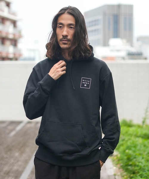 BILLABONG(ビラボン)の「BILLABONG メンズ LOGO SET UP パーカー 【2024年秋冬モデル】/ビラボンスクエアロゴバックプリントプルオーバーパーカー(パーカー・メンズ・ブラック/グレー・SMALL/MEDIUM/LARGE/X-LARGE)」の16枚目の写真