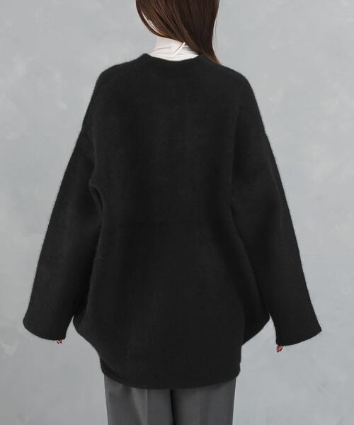 セール】ELENDEEK BASIC CN RACCOON MIX CARDIGAN（カーディガン