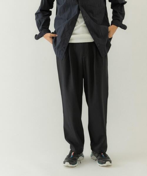 【セール】『速乾/イージーケア』ツータックイージトラウザー（その他パンツ）｜EKAL（エカル）
