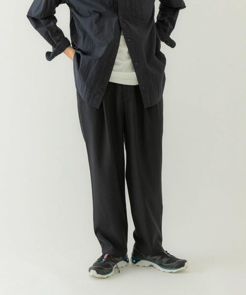 【セール】『速乾/イージーケア』ツータックイージトラウザー（その他パンツ）｜EKAL（エカル）