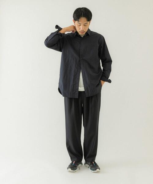 【セール】『速乾/イージーケア』ツータックイージトラウザー（その他パンツ）｜EKAL（エカル）