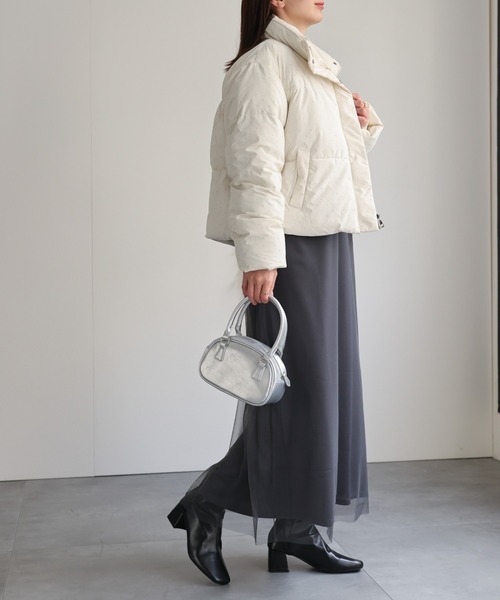 model：162cm 着用サイズ：L