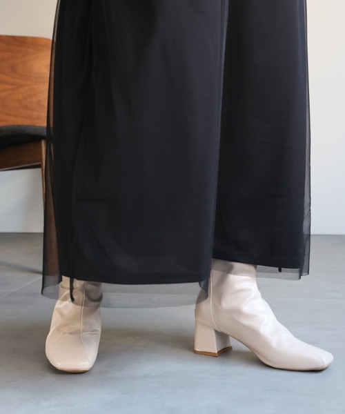 model：162cm 着用サイズ：L