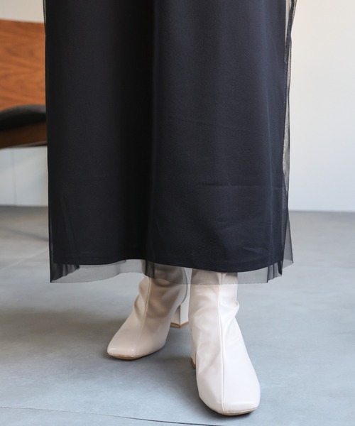 model：162cm 着用サイズ：L
