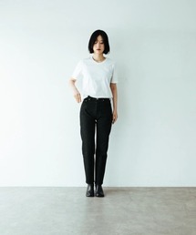 リサイクルコットン スリムストレートジーンズ